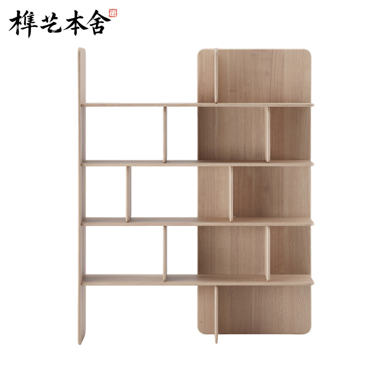 榫艺本舍/意式极简轻奢风艺术设计师设计 Soft shelf书房实用书架