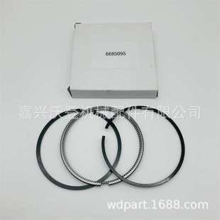 6678075用于山猫 S530 T140 S175 S150 T180 STD活塞环6685095