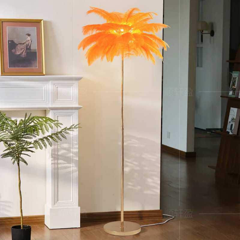 亚马逊羽毛落地灯客厅感北欧氛围装饰灯网红鸵鸟毛卧室床头灯,玩具/童车/益智/积木/模型,毛绒/玩偶/公仔/布艺类玩具,淘宝优惠券,粉丝福利购,淘宝优惠卷