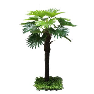 仿真椰子树棕榈树大型植物扇葵室内大厅客厅酒R店装饰摆件植物盆