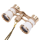 冲两冠促销 手持双 小型便k携高清观剧镜望远镜音乐剧话剧复古时尚