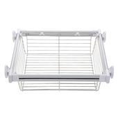 波洛特衣柜拉篮伸缩裤 架衣橱y柜内多功能推拉衣帽间收纳储物拉篮