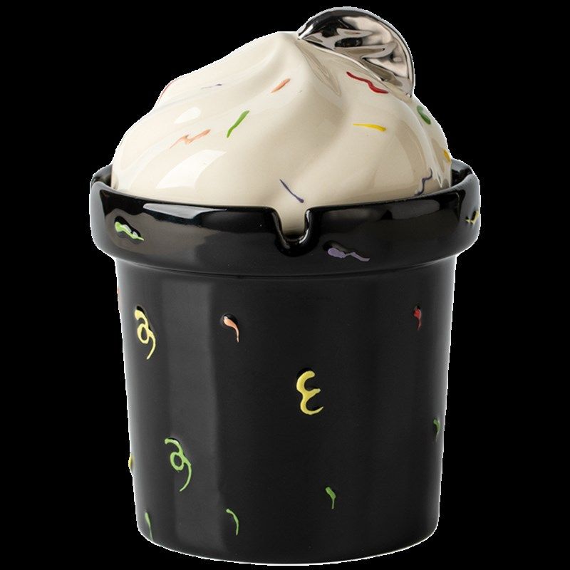 创意甜筒烟缸家j用个性潮流带盖防飞灰缸高颜值客厅茶几陶瓷烟灰,节庆用品/礼品,时尚烟灰缸,淘宝优惠券,粉丝福利购,淘宝优惠卷