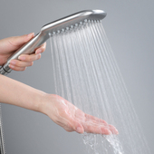 增压花洒304不锈钢喷头淋浴超强加压大出L水量洗澡喷淋莲蓬头套装