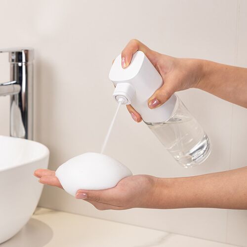 电动起泡a器洗发水沐浴露自动打泡器洗面奶洗洁精打泡沫神器起泡