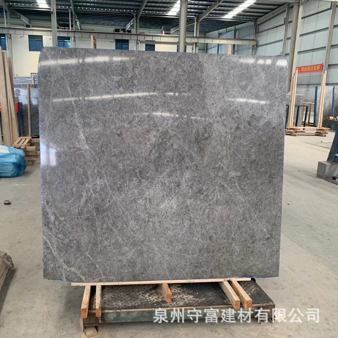 云多拉灰大理石网格云朵拉灰窗台石材现代灰色大理石