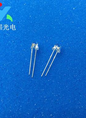 5MM草帽紫灯短脚白发紫led发光二极管 f5紫色灯珠 紫光