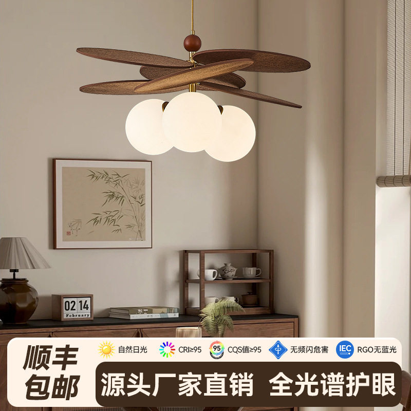 法式中古风餐厅灯卧室魔豆吊灯复古创意拉菲草吧台吊灯民宿装饰灯