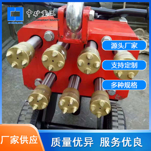 厂家直供气动多头凿毛机 7头水泥路面凿毛机11头旧地翻新 凿毛机