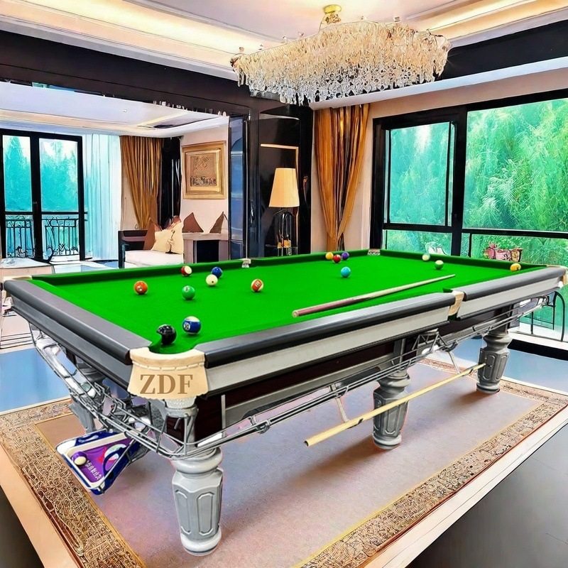 张掖桌球台商用台球厅球室青海ZDF桌球海西桌球台标准型甘肃家用