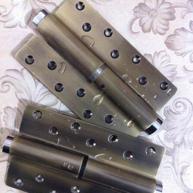 兰玛青古铜色隐形门合页闭门器液压缓冲定位合页闭门器