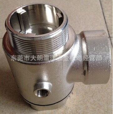 变频水泵专用不锈钢止回阀/铜镀镍五通止回阀1寸-2寸