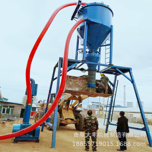 沈阳电厂粉煤灰清理设备 无扬尘气力输送机 矿粉炉灰自吸式装车机