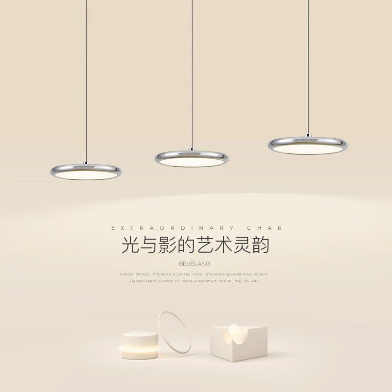 餐厅吊灯现代简约卧室床头吊线灯北欧创意个性吧台灯三头餐厅灯具
