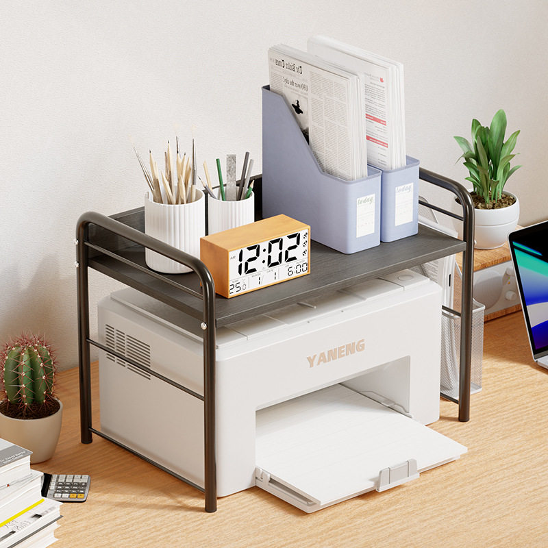 打印机置物架落地多层储物架子层架办公室桌面收纳架打印机放置柜