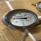 413F 522压力式 WTY 温度计X14W 100P不锈钢旋塞阀