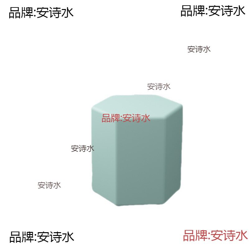 工厂直发幼儿园六边形凳子培训机构儿童皮凳 五边凳早教中心软包
