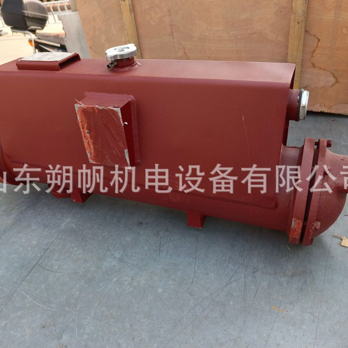 淄博南通淄柴Z6150船用柴油机淡水箱海淡水热交换器Z6150-26-300A