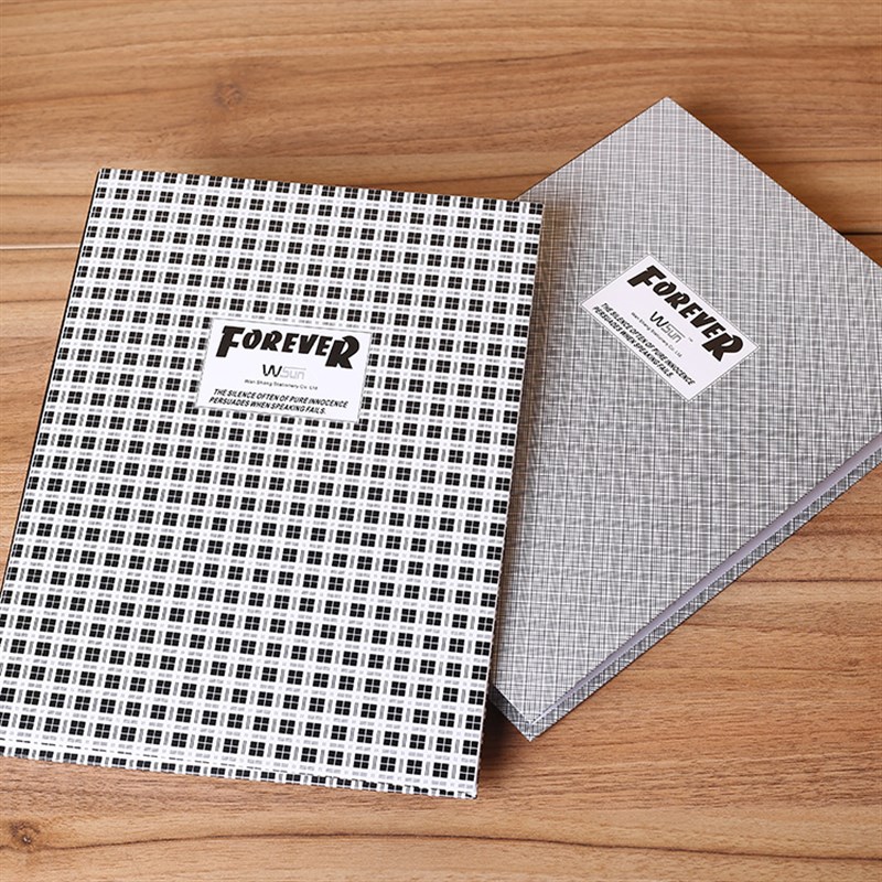 速发格纹单具双夹A4文夹夹板硬纸板会议夹资料夹强力夹办公用品文