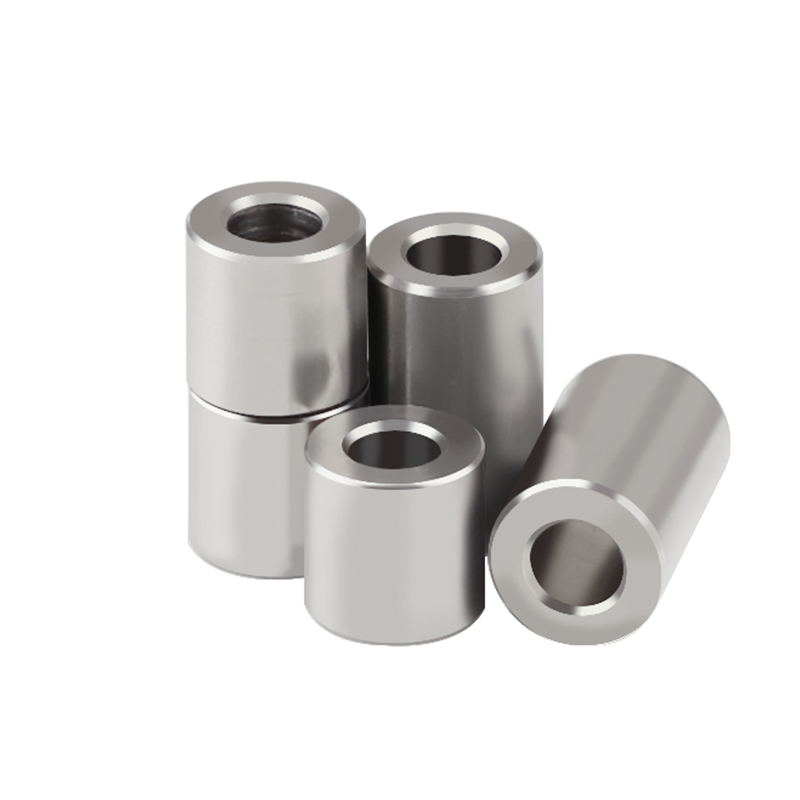 速发04不锈钢无油轴承滑套直线轴套耐磨衬套筒2心无牙螺套空M4M5M