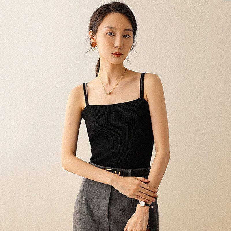 夏季新品修身显瘦针织吊带背心女纯色内搭美背抹胸上衣无袖打底衫,女装/女士精品,抹胸,淘宝优惠券,粉丝福利购,淘宝优惠卷