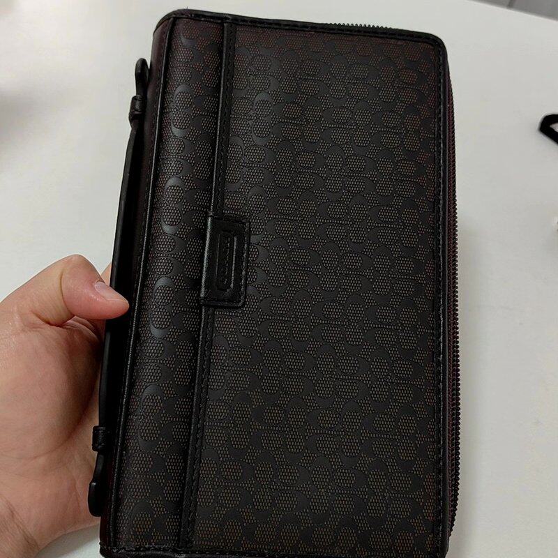 {议价}coach蔻驰男士手包钱包，实物拍摄，成色如图。双层拉链