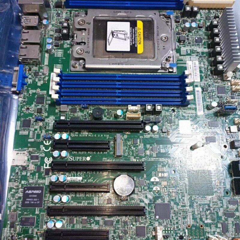 {议价}超微H11SSL-i服务器主板，2.0版本 接口齐全，8