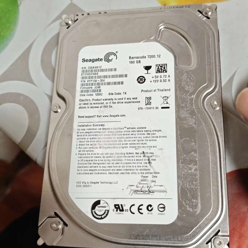 {议价}希捷160G机械硬盘，型号ST3160032A，3.5寸SA