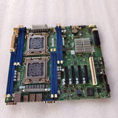 {议价}超微SUPER X9DRL-iF服务器主板，拆机件，带一块E