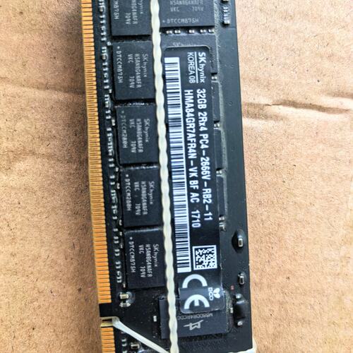 {议价}SK海力士32G DDR4 2Rx4 PC4-2666V内存