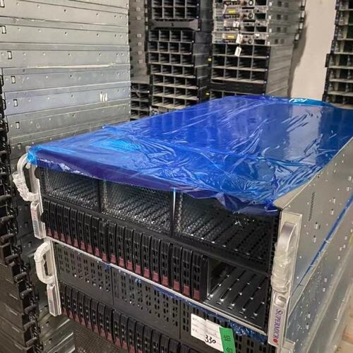 {议价}原装9成新超微4124GS-TNR 8卡GPU服务器 AMD