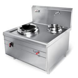 供应厨房设备IND-A0W-B12D单头12kw商用厨房电磁炒灶