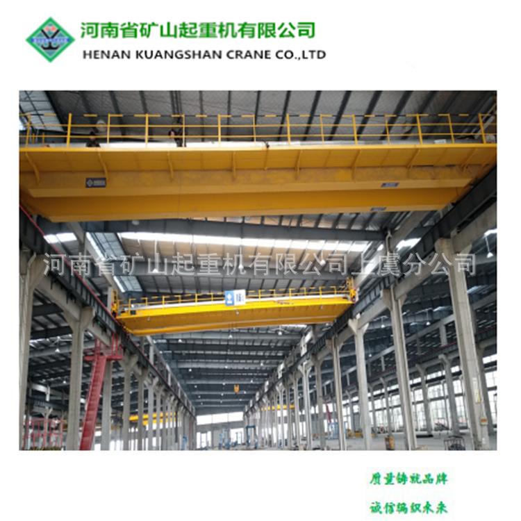 可出口100吨双梁桥式起重机QD型双梁吊钩桥式起重机跨度22米