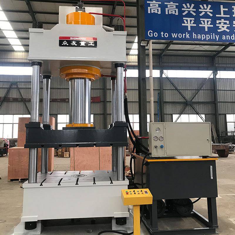 滕州液压机500吨四柱液压机500T冲压拉伸油压机厂家定做