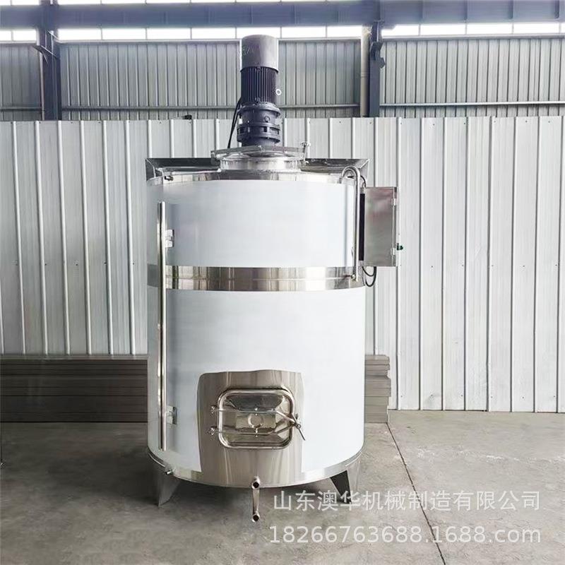 液体搅拌罐日化用品洗洁精生产设备洗手液304不锈钢乳化罐
