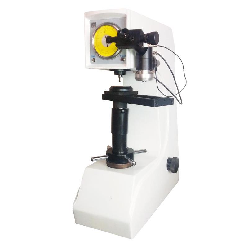 跨境布洛维硬度计HBRV电动触摸屏砝码加载电加荷金属硬度计