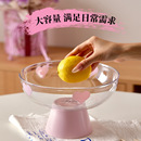 沥水果盘家用创意塑料爱心水果沥水篮零食干果盘客厅茶几果盘