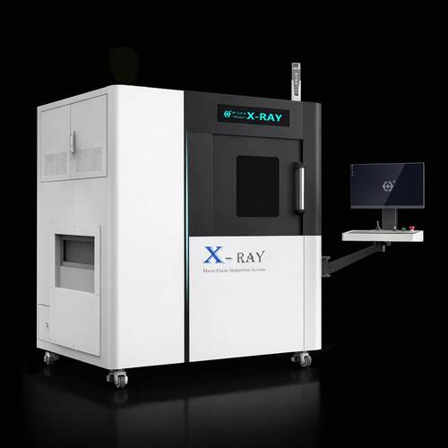 X-ray在线axi3d平面CT检测PCBA-IC-IGBT-TGV气孔bga空洞电芯极耳