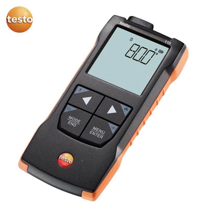 高1esto110测温仪实室温度计PT100精密型计量精验度测温仪tNTC