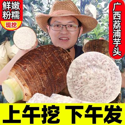 正宗广西荔浦新鲜芋头9斤农家中大果毛芋头小香芋艿粉蔬菜10