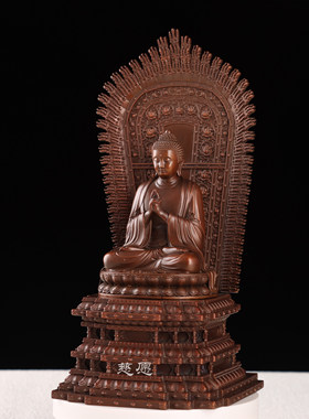 纯铜大日如来善化五方佛释迦牟尼阿弥陀佛铜像摆件家用供奉