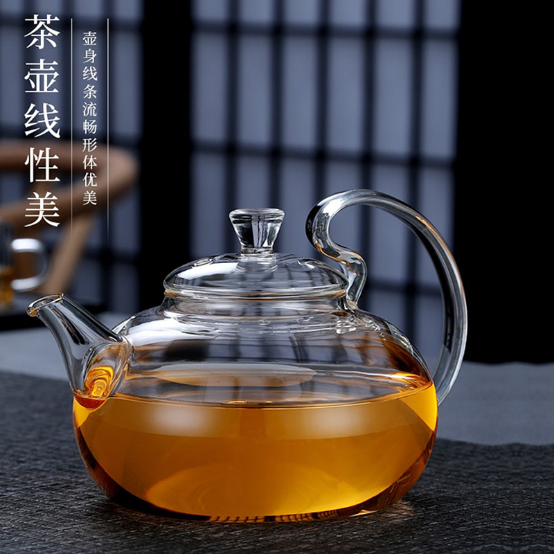 耐热玻璃烧e水壶泡茶壶加厚耐高温茶具时尚家用煮茶器功夫煮茶炉