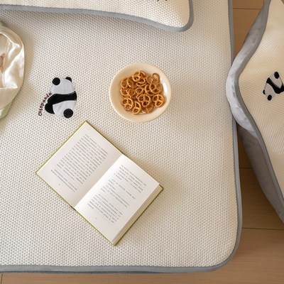 A类母婴级抗菌凉席冰丝席豆豆z席可水洗三件套可折叠软席宿舍席子