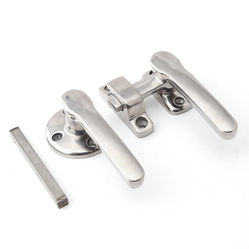 防尘间拉手执手锁把手锁长手柄A握手配电箱锁不锈钢工业动力柜锁