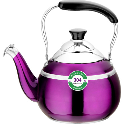 烧水壶鸣笛304不锈钢燃气电磁炉家用户外C小茶壶1L1.5L2L3L4L5L升