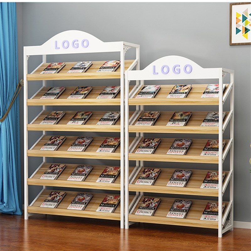 包邮铁艺报刊架书报架资料架杂志架书刊杂志架展示书X架期刊架落