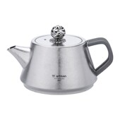 钛工匠纯钛泡茶器户外露r营石瓢壶茶壶西施壶钛晶家用功夫茶具套