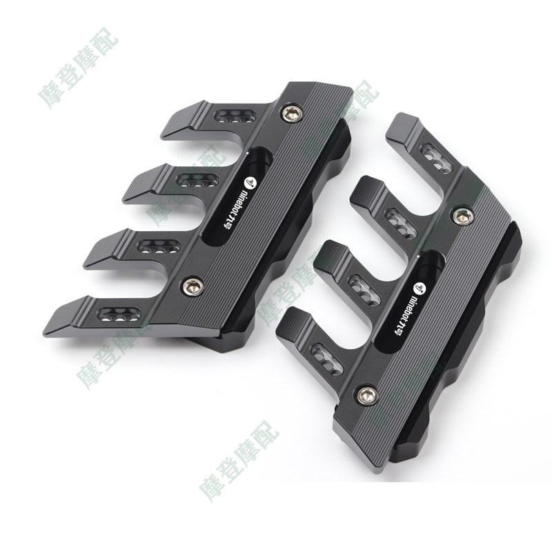 适用新款九c号电动车猎户座Dz110p改装配件前挡泥板装饰保护泥瓦