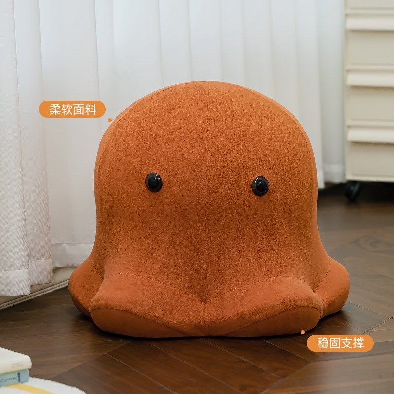 萌萌哒章鱼矮凳可爱慵懒感创意实用家用入L户换鞋凳客厅坐凳儿童,家居饰品,落地摆件,淘宝优惠券,粉丝福利购,淘宝优惠卷