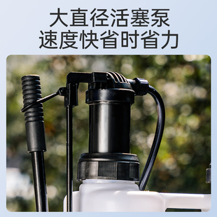 手动喷雾器高压喷药机农用喷枪喷洒器打农药O喷水雾器新型搅拌喷